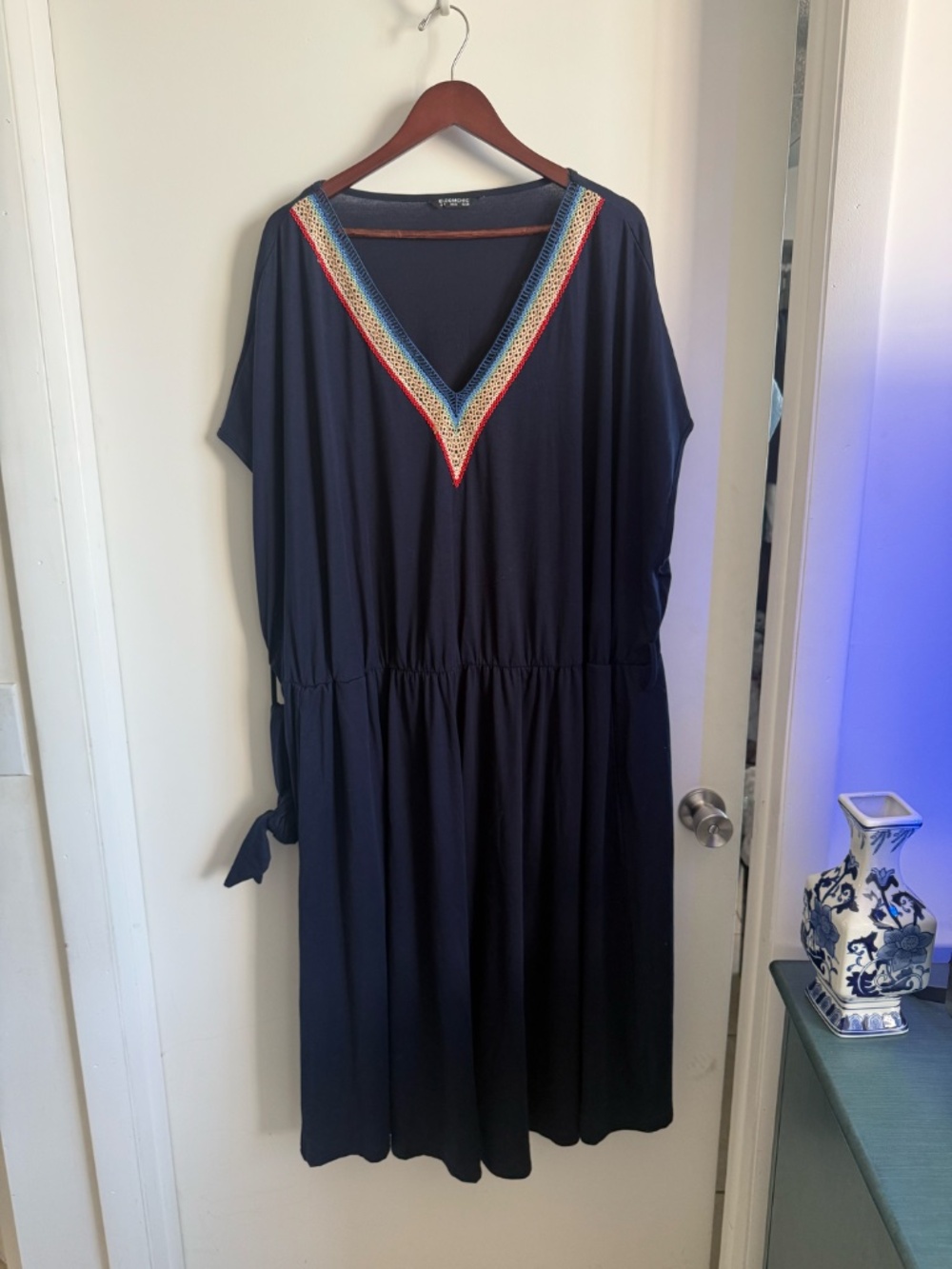 Bloomchic Navy dress size 30- 4xl
